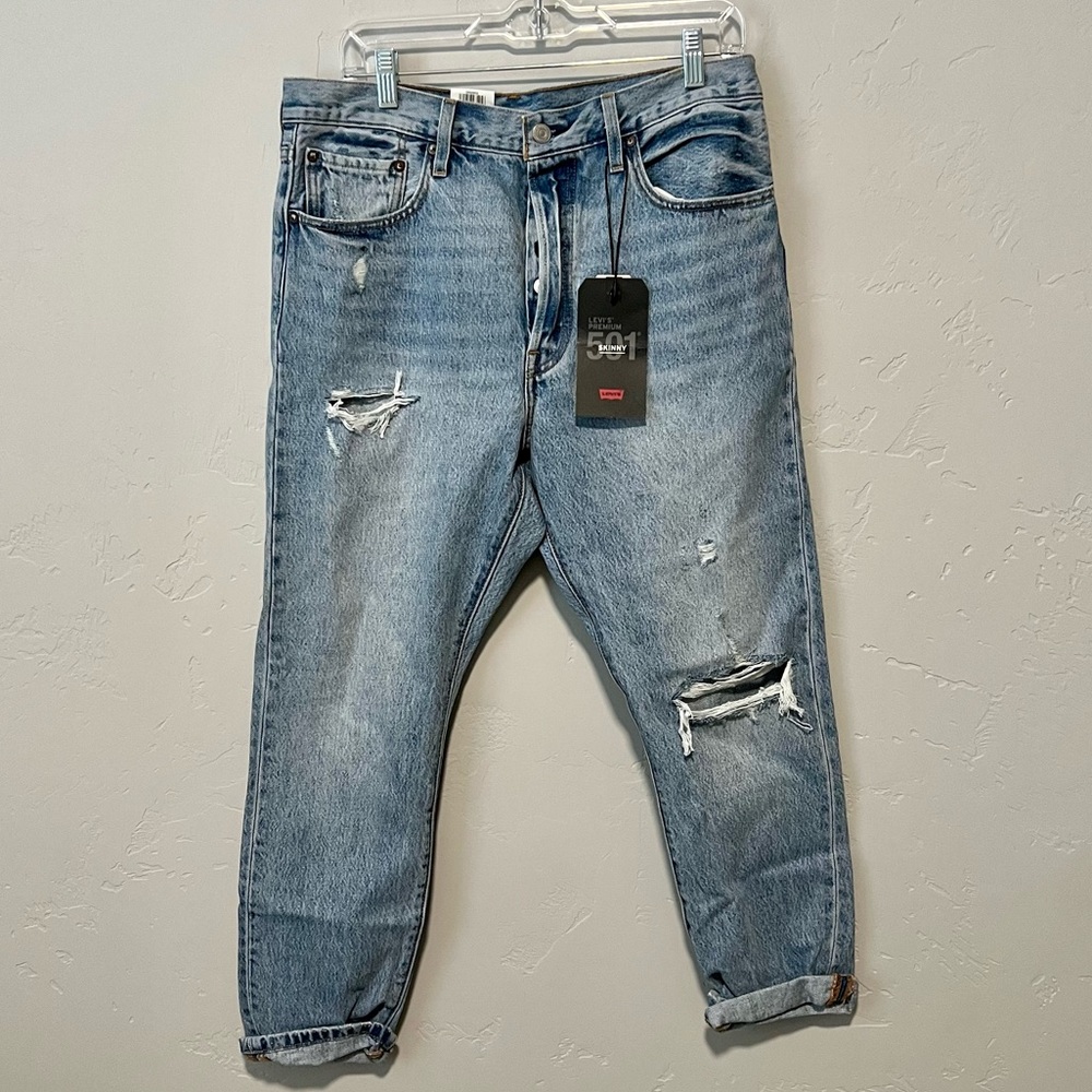 Levi 501 skinny jeans
